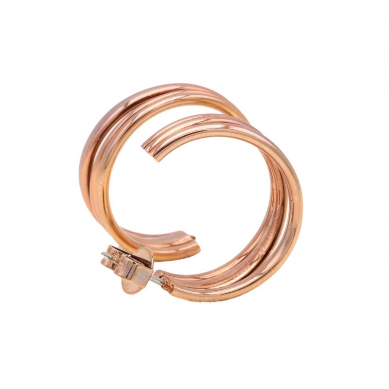 orecchini a cerchio donna Calvin Klein pink kj2gpe100100 acciaio - 7612635089171