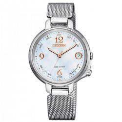 orologio al quarzo donna Citizen funzione connessione app telefono Eco-Drive Bluetooth Watch Lady ee4030-85d - 8018225026448