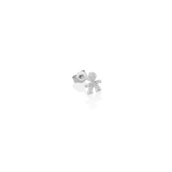 orecchino a pavè donna Le Bebè le briciole bimbo LBB034 in oro 750 bianco con diamanti - CART1787