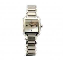 orologio al quarzo donna Tissot solo tempo T-Wave con diamanti t02138571 - 7611608222959