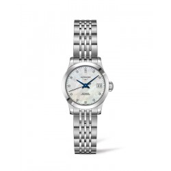 orologio automatico donna Longines cronometro COSC Record Collection brillanti l23204876 - CART2697