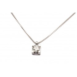 collana punto luce donna Giorgio Visconti gb37500 in oro 750 bianco con diamanti  - 75059202