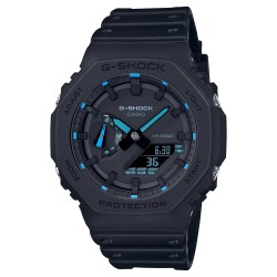 orologio ibrido uomo Casio ga-2100-1a2 G-Shock Utility Black multifunzione - 4549526319235