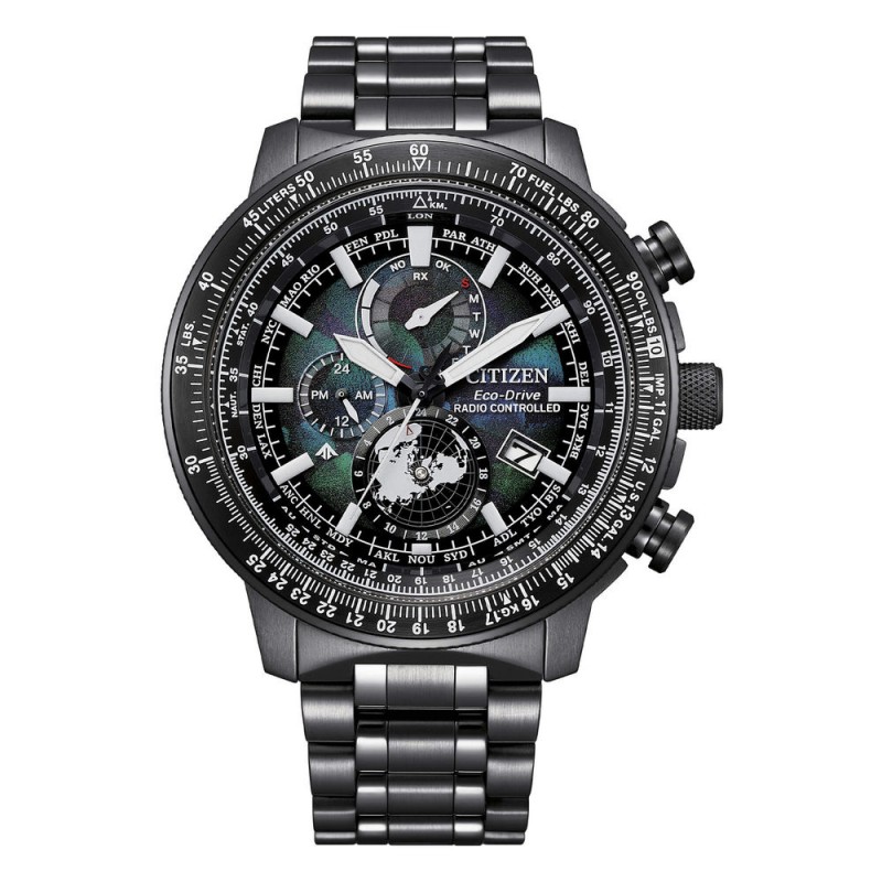 orologio al quarzo Eco-Drive uomo Citizen BY3005-56E Promaster Geo Trekker Limited Edition radiocontrollato - 8018225038908