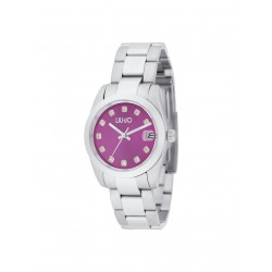 orologio al quarzo donna Liu Jo tlj2391 Juniper Silver viola solo tempo - 8055385057110