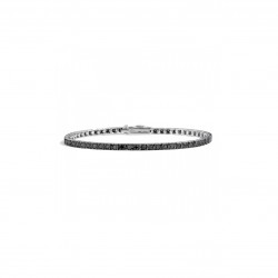 bracciale tennis uomo Recarlo facecube t39se886-dk in oro 750 bianco con diamanti   - 524016004