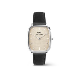 orologio al quarzo unisex Daniel Wellington dw00100813 Marlon Sheffield Linen Silver solo tempo - 7315030068481