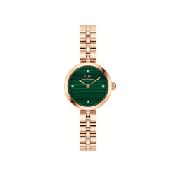 orologio al quarzo donna Daniel Wellington dw00100721 Elan Lumine Malachite Rose Gold solo tempo - 7315030055863