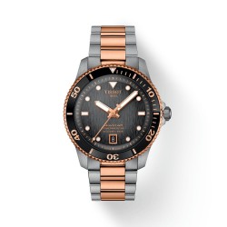 orologio automatico uomo Tissot t1208072205101 Seastar 1000 Powermatic 80 subacqueo - 7611608322062