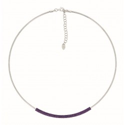 collana girogola donna pesavento Polvere di Sogni viola wpscg019 argento rodiato - peswpscg019